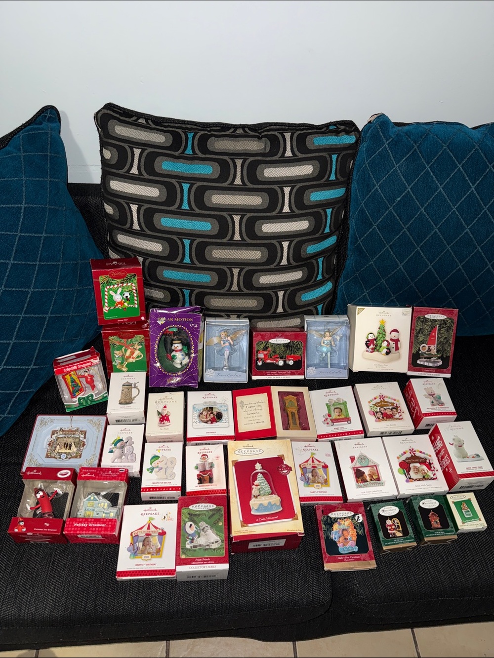 Hallmark & Other Holiday Christmas Ornaments Lot Bundle